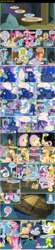 Size: 864x3924 | Tagged: safe, artist:shwiggityshwah, applejack, fluttershy, pinkie pie, princess celestia, princess luna, rainbow dash, rarity, twilight sparkle, g4, comic, doctor whooves: the voice of the elder, royal guard