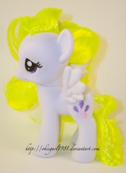 Size: 580x797 | Tagged: safe, artist:okiegurl1981, surprise, pony, g1, g4, customized toy, g1 to g4, generation leap, irl, photo, solo, toy