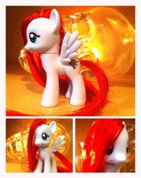 Size: 850x1068 | Tagged: safe, artist:dawnbest, paradise, pony, g1, g4, customized toy, g1 to g4, generation leap, irl, photo, solo, toy