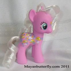 Size: 388x393 | Tagged: safe, artist:mayanbutterfly, bonnie bonnets, pony, g1, g4, customized toy, g1 to g4, generation leap, irl, photo, solo, toy