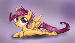 Size: 2208x1278 | Tagged: safe, artist:mine-recurring-dream, scootaloo, pony, g4