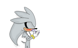 Size: 1680x1050 | Tagged: safe, artist:kaiamurosesei, rarity, g4, crossover, crossover shipping, female, interspecies, love, male, shipping, silvarity, silver the hedgehog, simple background, sonic the hedgehog (series), straight, transparent background