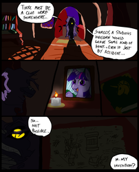 Size: 827x1025 | Tagged: safe, artist:metal-kitty, twilight sparkle, oc, comic:mlp project, g4, comic