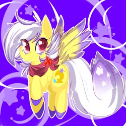 Size: 894x894 | Tagged: safe, artist:sugaryrainbow, oc, oc only, oc:star dasher, pegasus, pony, colored wings, colored wingtips, female, mare