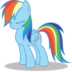 Size: 9921x9972 | Tagged: safe, artist:gratlofatic, rainbow dash, pony, g4, absurd resolution, female, simple background, solo, transparent background, vector