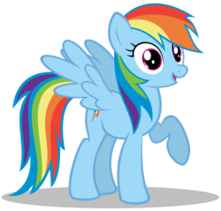 Size: 8864x8458 | Tagged: safe, artist:gratlofatic, rainbow dash, g4, absurd resolution, simple background, transparent background, vector