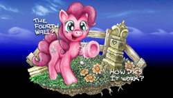 Size: 623x353 | Tagged: safe, artist:bellcountycomics, pinkie pie, earth pony, pony, g4, female, solo