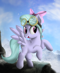 Size: 1509x1842 | Tagged: dead source, safe, artist:mackaged, edit, flitter, pony, g4, female, goggles, solo, wallpaper, wallpaper edit
