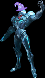 Size: 918x1580 | Tagged: safe, trixie, g4, magic duel, dark samus, headcanon, meta, metroid, parody, phazon