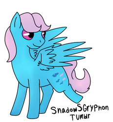 Size: 500x541 | Tagged: safe, artist:shadowsgryphon, wind whistler, g1, 30 minute art challenge