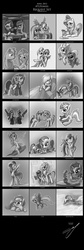 Size: 1103x3281 | Tagged: safe, artist:saurabhinator, applejack, big macintosh, derpy hooves, dj pon-3, fluttershy, lyra heartstrings, octavia melody, princess celestia, princess luna, rainbow dash, rarity, sweetie belle, twilight sparkle, vinyl scratch, earth pony, pony, g4, male, stallion