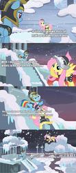 Size: 956x2157 | Tagged: safe, commander hurricane, fluttershy, private pansy, rainbow dash, g4, space above and beyond