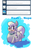 Size: 753x1127 | Tagged: safe, artist:secretgoombaman12345, silver spoon, earth pony, pony, ask chubby diamond, g4, ask, blushing, fat, glasses, obese, tumblr