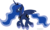 Size: 2826x1676 | Tagged: safe, artist:proenix, artist:ressetkk, princess luna, alicorn, pony, g4, .svg available, female, mare, simple background, solo, svg, transparent background, vector