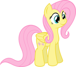 Size: 6461x5662 | Tagged: safe, artist:wildtiel, fluttershy, pony, g4, absurd resolution, female, simple background, solo, transparent background, vector