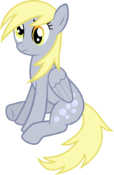 Size: 6000x9176 | Tagged: safe, artist:millennial dan, derpy hooves, pegasus, pony, g4, absurd resolution, female, mare, simple background, solo, transparent background, vector