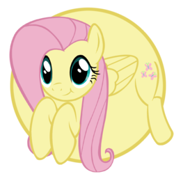 Size: 800x800 | Tagged: dead source, safe, artist:fataliciousss, fluttershy, g4, balloon, circle tool, inflation