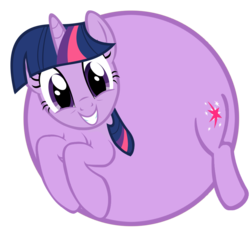 Size: 830x800 | Tagged: dead source, safe, artist:fataliciousss, twilight sparkle, g4, balloon, circle tool, inflation