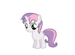 Size: 642x467 | Tagged: safe, artist:thedatplot, sweetie belle, pony, unicorn, g4, rule 63, silver bell, simple background, solo, transparent background
