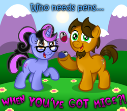 Size: 1024x887 | Tagged: safe, artist:aleximusprime, oc, oc only, oc:alex the chubby pony, oc:pixelkitties, harsher in hindsight