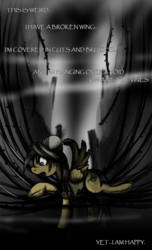 Size: 607x1000 | Tagged: safe, artist:jamescorck, daring do, pony, g4, female, solo, sweat, text, vine