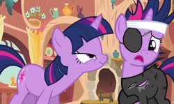 Size: 1208x719 | Tagged: safe, screencap, twilight sparkle, g4, future twilight, lidded eyes, out of context