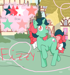 Size: 541x577 | Tagged: safe, artist:theroseprince, fizzy, pony, g1, g4, female, g1 to g4, generation leap, solo