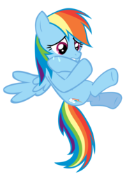 Size: 3840x5000 | Tagged: safe, artist:somepony, rainbow dash, pegasus, pony, g4, the last roundup, absurd resolution, crying, female, simple background, solo, transparent background, vector