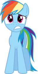 Size: 3000x5754 | Tagged: safe, artist:xpesifeindx, rainbow dash, pegasus, pony, g4, over a barrel, female, simple background, solo, transparent background, vector