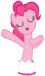 Size: 3026x5000 | Tagged: safe, artist:somepony, pinkie pie, g4, simple background, transparent background, vector