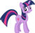 Size: 5000x4728 | Tagged: safe, artist:xpesifeindx, twilight sparkle, pony, unicorn, g4, it's about time, absurd resolution, female, lip bite, mare, nervous, simple background, solo, standing, tail, transparent background, unicorn twilight, vector