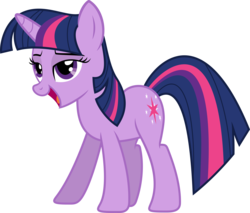 Size: 5000x4262 | Tagged: safe, artist:xpesifeindx, twilight sparkle, pony, unicorn, boast busters, g4, absurd resolution, female, mare, open mouth, simple background, solo, transparent background, unicorn twilight, vector