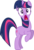 Size: 3415x5001 | Tagged: safe, artist:xpesifeindx, twilight sparkle, pony, unicorn, friendship is magic, g4, female, mare, open mouth, rearing, simple background, solo, transparent background, unicorn twilight, vector