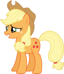 Size: 5000x5760 | Tagged: safe, artist:xpesifeindx, applejack, earth pony, pony, g4, secret of my excess, absurd resolution, female, simple background, solo, transparent background, vector
