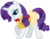 Size: 5000x3942 | Tagged: safe, artist:somepony, rarity, pony, g4, my little pony: friendship is magic, sweet and elite, bedroom eyes, clothes, dress, female, frilly dress, lidded eyes, sexy, simple background, solo, stupid sexy rarity, transparent background, vector