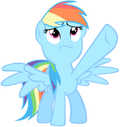 Size: 5000x5000 | Tagged: safe, artist:somepony, rainbow dash, g4, absurd resolution, simple background, transparent background, vector