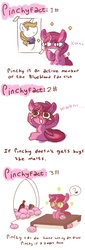 Size: 500x1475 | Tagged: safe, artist:haute-claire, prince blueblood, ruby pinch, ask ruby pinch, g4, ask, melting, mochi, tumblr