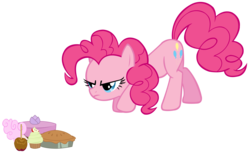 Size: 2398x1476 | Tagged: safe, artist:purplefairy456, pinkie pie, g4, simple background, transparent background, vector