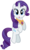 Size: 1434x2424 | Tagged: safe, artist:purplefairy456, rarity, pony, unicorn, g4, my little pony: friendship is magic, the return of harmony, element of generosity, elements of harmony, female, horn, mare, simple background, solo, transparent background, vector