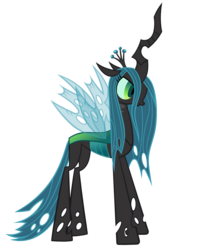 Size: 1328x1628 | Tagged: safe, artist:proenix, queen chrysalis, changeling, changeling queen, a canterlot wedding, g4, .svg available, crown, female, jewelry, regalia, simple background, svg, transparent background, vector
