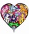 Size: 2550x3042 | Tagged: safe, artist:fred-weasley, applejack, fluttershy, pinkie pie, rainbow dash, rarity, spike, twilight sparkle, g4, mane seven, mane six, stained glass