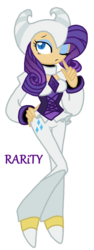 Size: 672x1796 | Tagged: dead source, safe, artist:jaquelindreamz, rarity, g4, crossover, nightmaren, nights, nights into dreams, solo