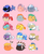 Size: 699x857 | Tagged: safe, artist:pekou, carrot cake, chief thunderhooves, cup cake, diamond tiara, hoity toity, little strongheart, mayor mare, nightmare moon, prince blueblood, sapphire shores, silver spoon, snails, snips, twist, g4, chubbie, glasses, royal guard