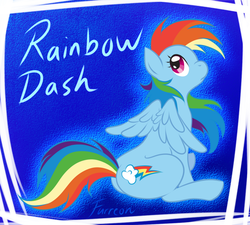Size: 1000x900 | Tagged: safe, artist:furreon, rainbow dash, pony, g4