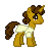 Size: 100x100 | Tagged: safe, artist:robokitty, oc, oc only, oc:bright idea, pony, bronyheresy, desktop ponies, inconsistent pixel size, simple background, solo, sprite, transparent background