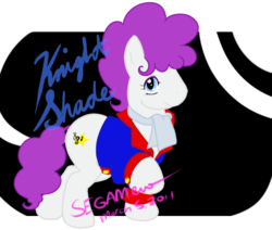 Size: 580x491 | Tagged: safe, artist:segamew, knight shade, pony, g1, male, solo