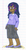 Size: 825x1614 | Tagged: safe, artist:nyan-cow, twilight sparkle, human, g4, dark skin, humanized