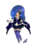 Size: 363x420 | Tagged: safe, artist:starvalerian, princess luna, human, g4, female, humanized, sailor luna, sailor moon (series), simple background, solo, transparent background