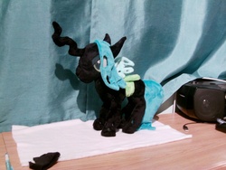 Size: 2592x1944 | Tagged: safe, artist:hanakoneko, queen chrysalis, g4, irl, photo, plushie, solo