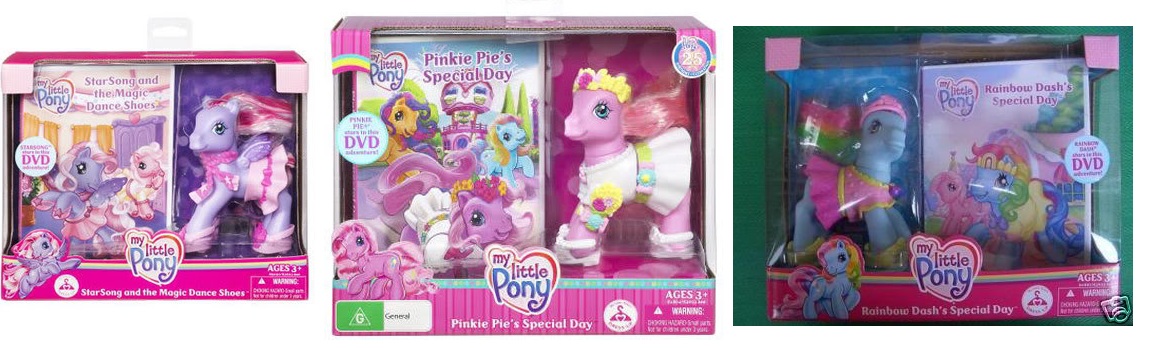 HASBRO My Little Pony Ponyville Mini Pinkie Pie Rainbow Dash Sweetie Belle  Starsong FIGURE Toy Gift